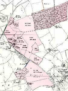 The land forming part of Cainhoe Manor Farm in 1971 [Z145-100]